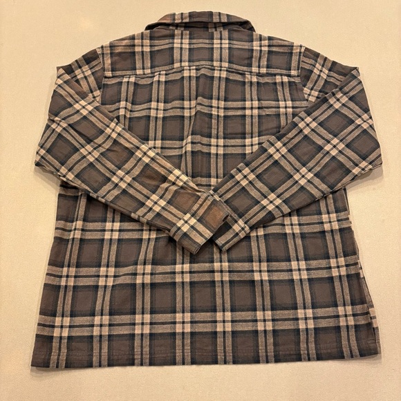 Banded Men’s Everglades Flannel Button Down Shirt Timber Brown Plaid Size XL - Picture 8 of 12